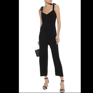 Sandro ellande pearl trimmed jumpsuit